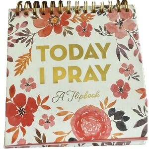 Today I Pray Christian Flipbook Desk Decor Daily Devotional Faith Inspired‎ Gift
